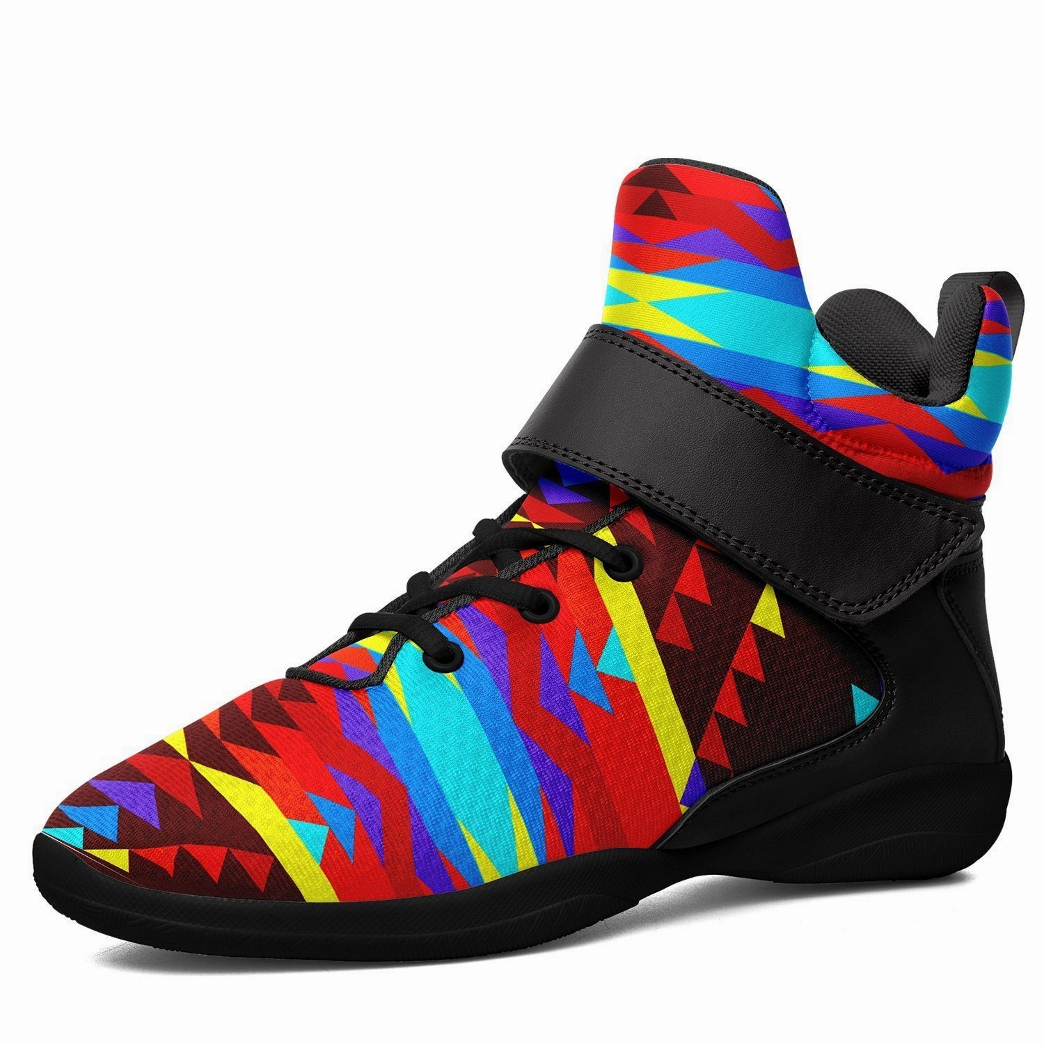 Visions of Lasting Peace Ipottaa Basketball / Sport High Top Shoes -Black Sole Comfy Basketball Shoes
