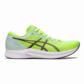 Tiger Shoes Asics Men's Asics Hyper Speed 2, Hazard Green/Midnight, 12 D Medium