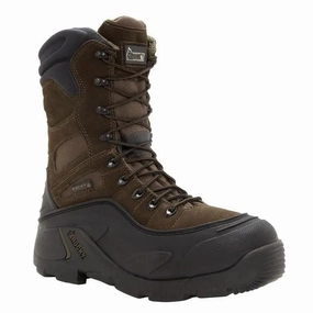 Good Cheap Steel Toe Work Boots Rocky Blizzardstalker Pro Waterproof 1200G Insulated Mens Boot 5454