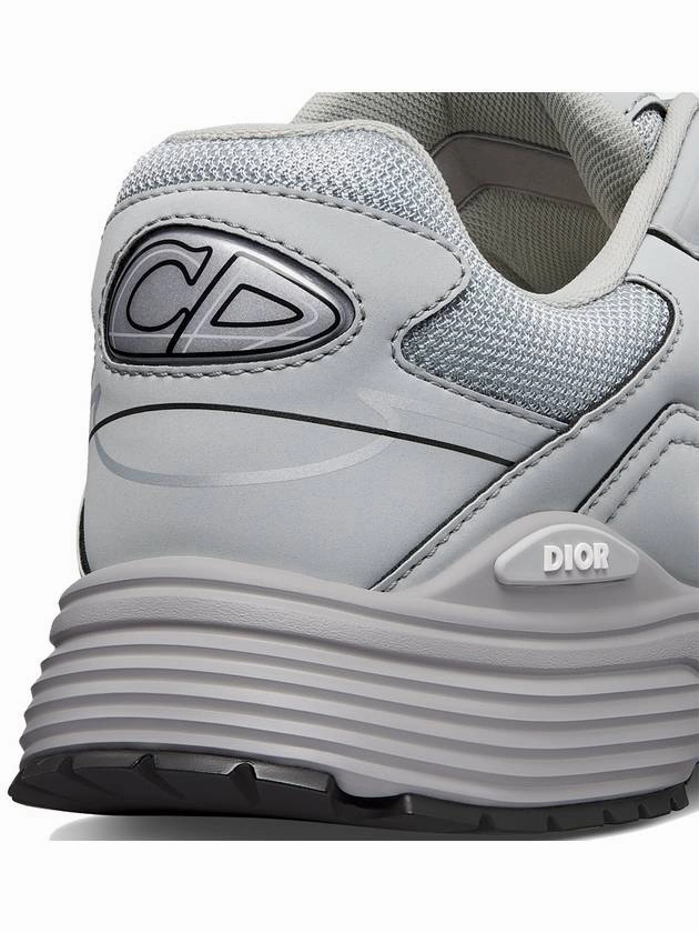 B30 CD Logo Patch Technical Fabric Low Top Sneakers Grey Dior American Eagle Sneakers