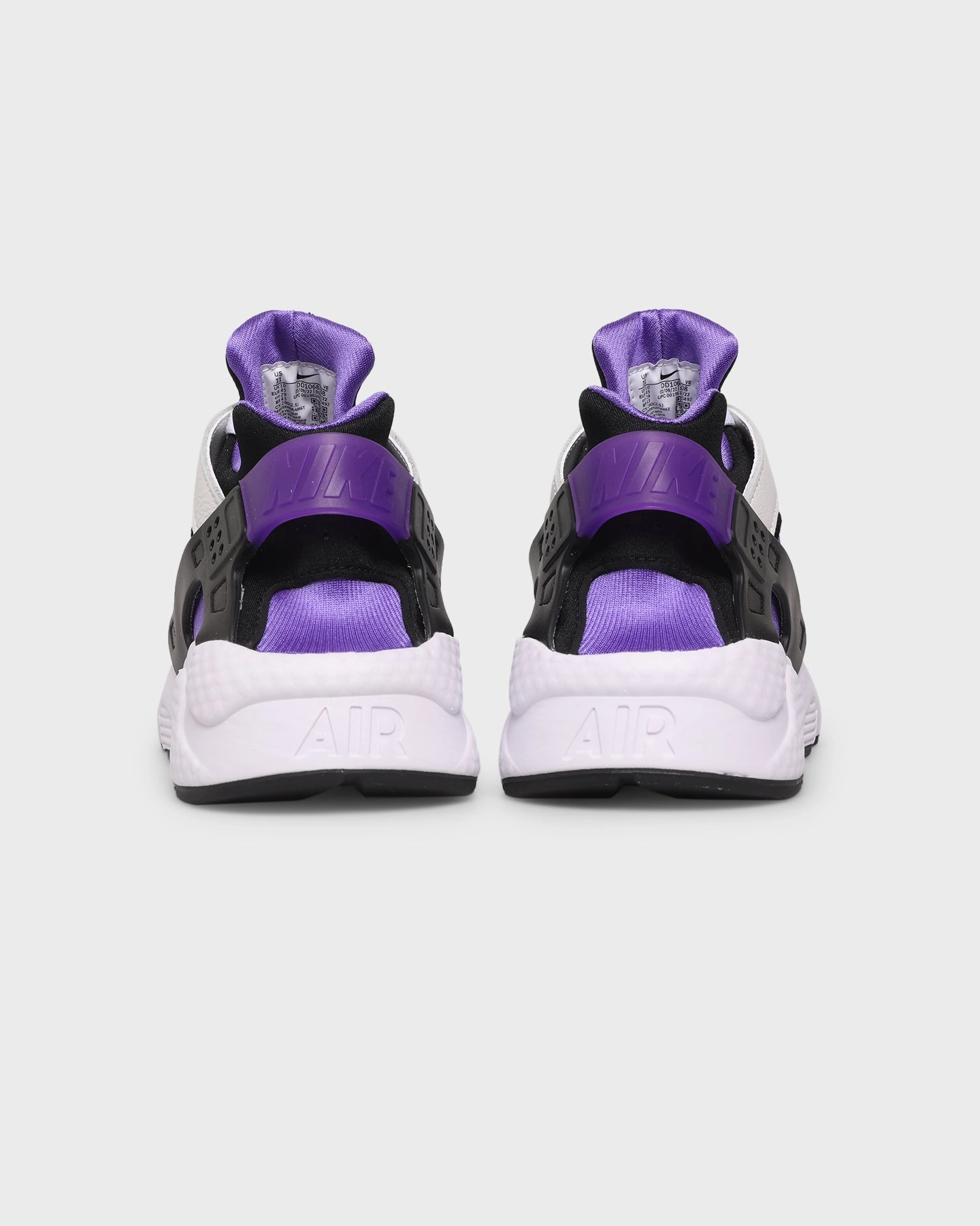 Platinum Nike Shoes Nike Air Huarache White/Black