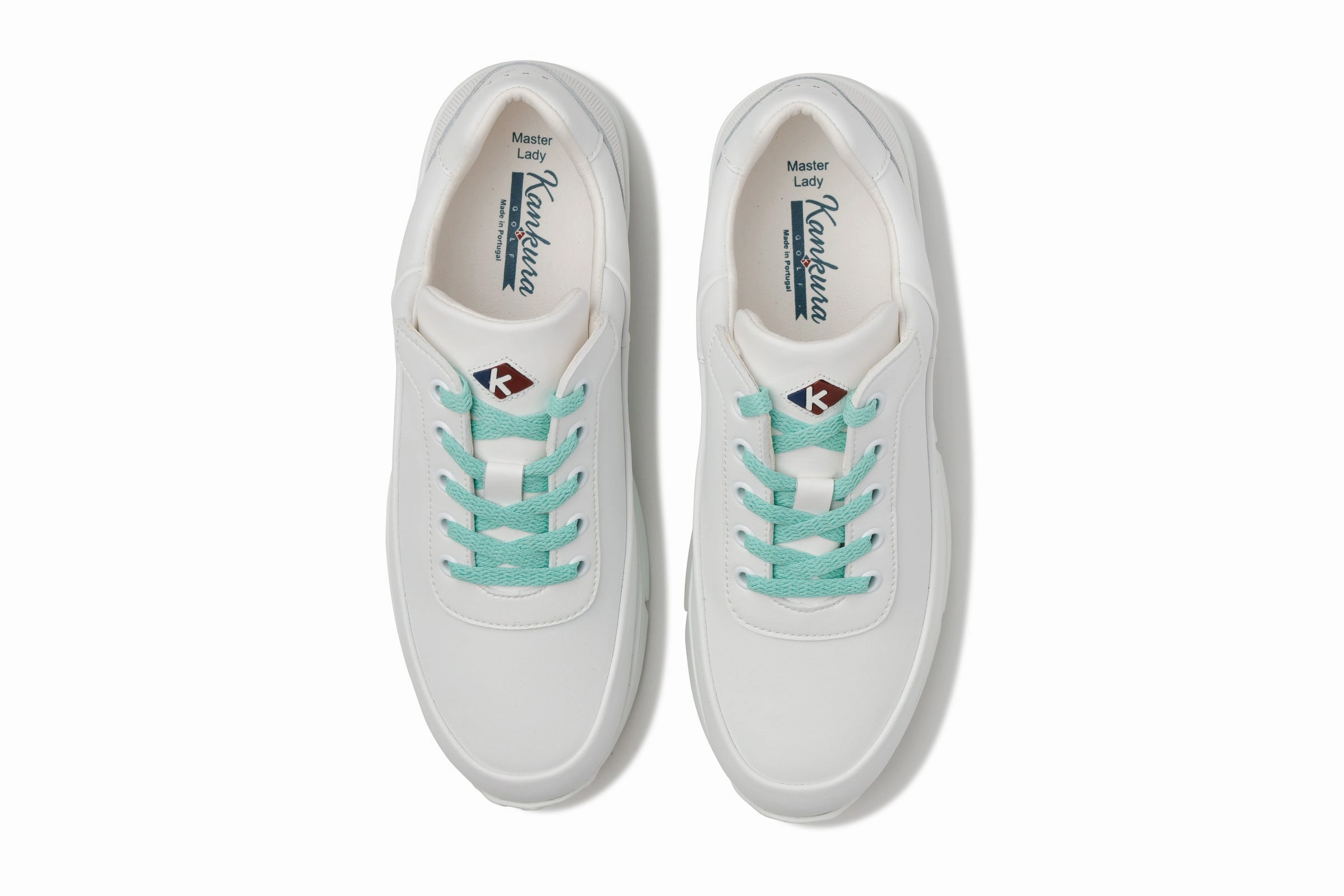 All Day Sc Golf Master Lady 03   AllWhite|Green   Women's Golf Shoes ML003 98