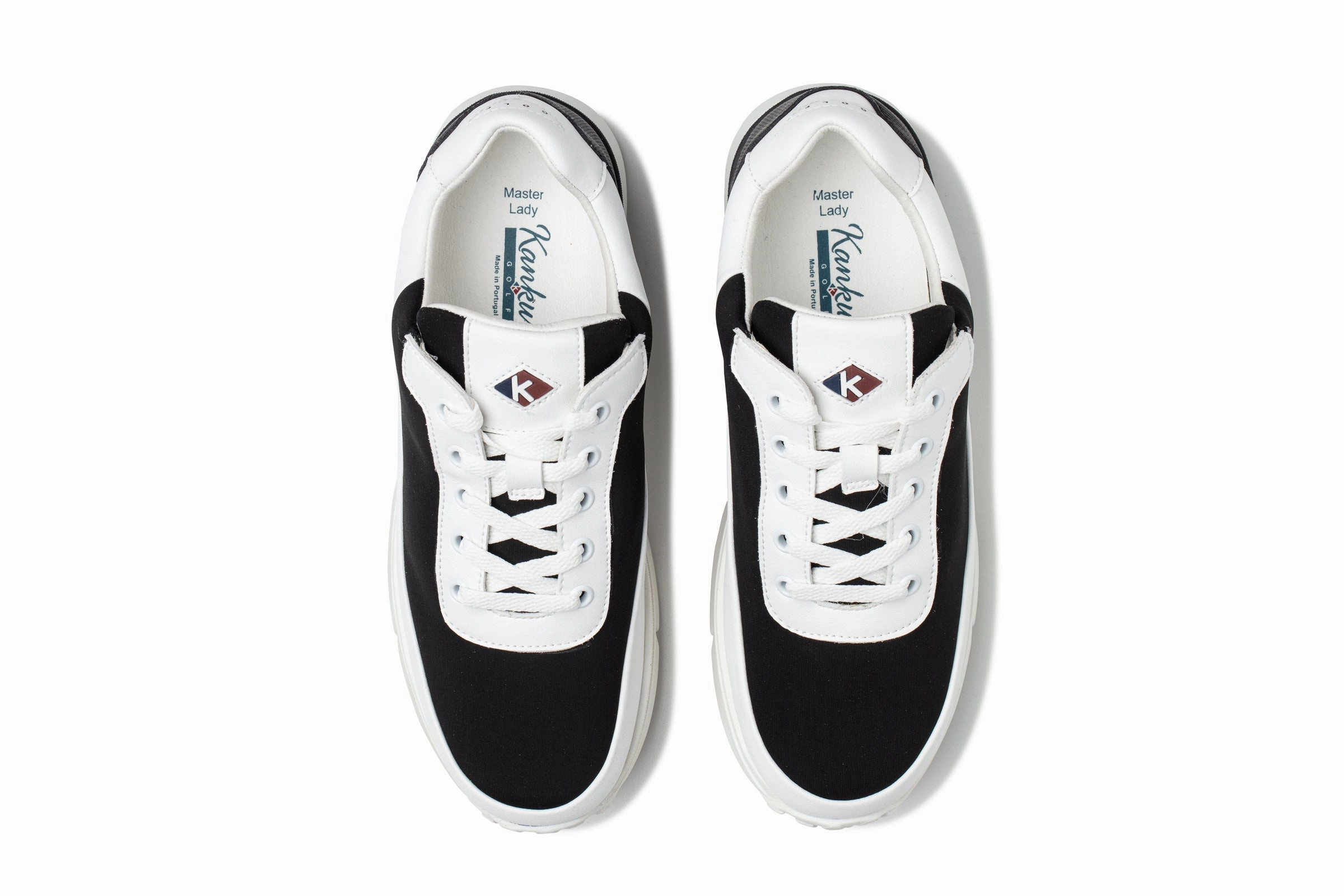 Master Lady 03   White|Black    Women's Golf Shoes ML003 21 Golf Spikes For Any Shoe Golf Waterproof