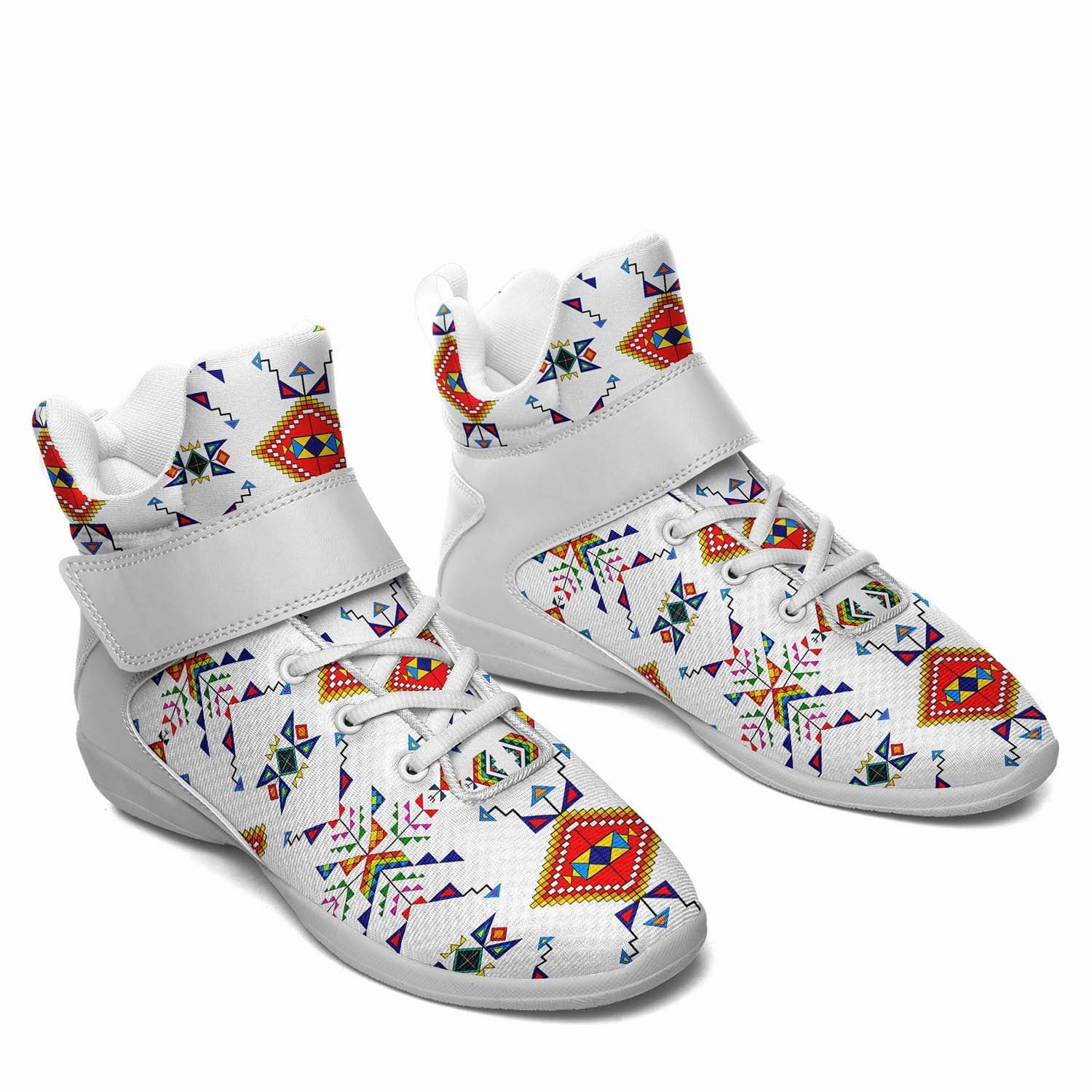Buffalo Jump White Ipottaa Basketball / Sport High Top Shoes - White Sole Top 10 Basketball Shoes Of All Time