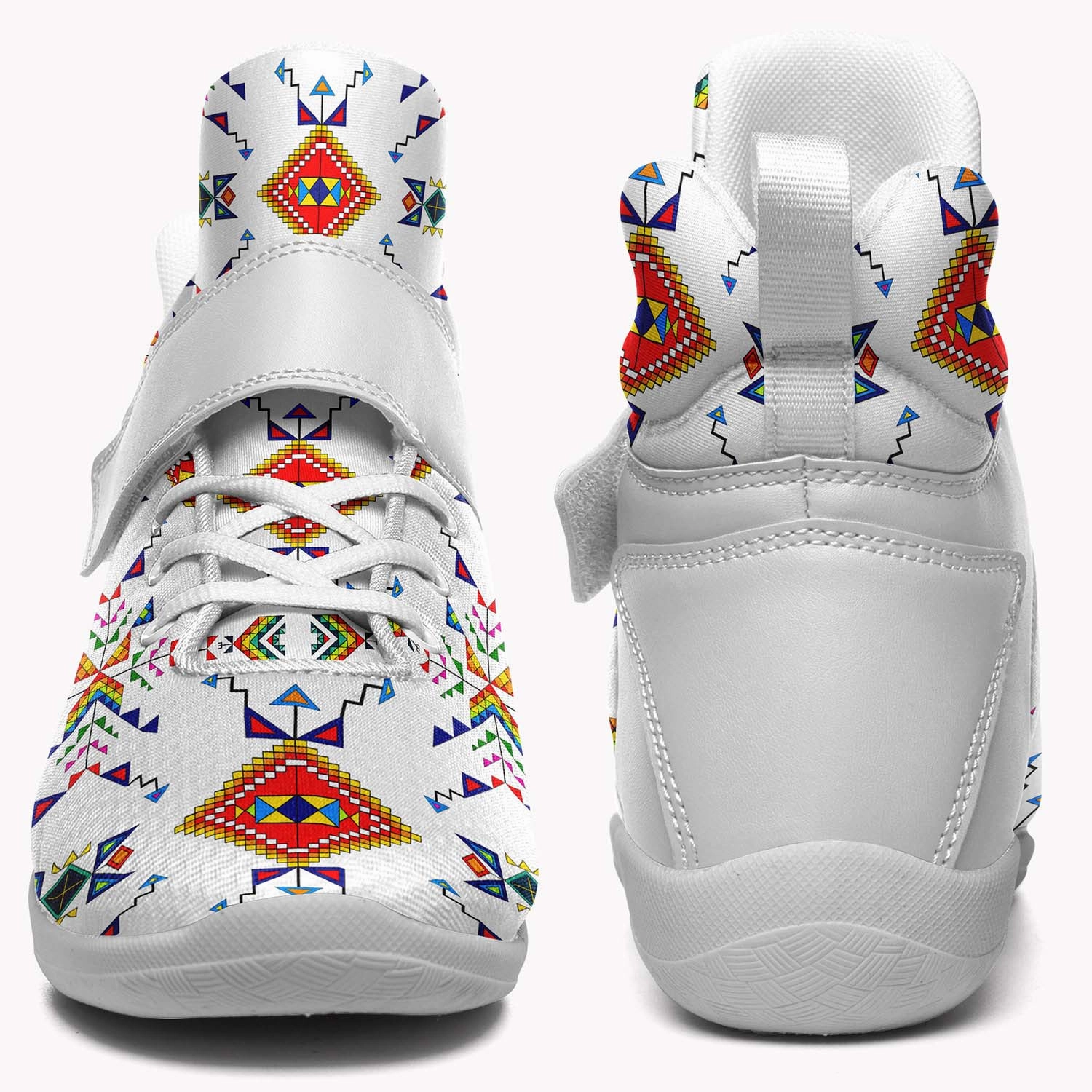 Kyrie 6 Basketball Shoes Buffalo Jump White Ipottaa Basketball / Sport High Top Shoes - White Sole