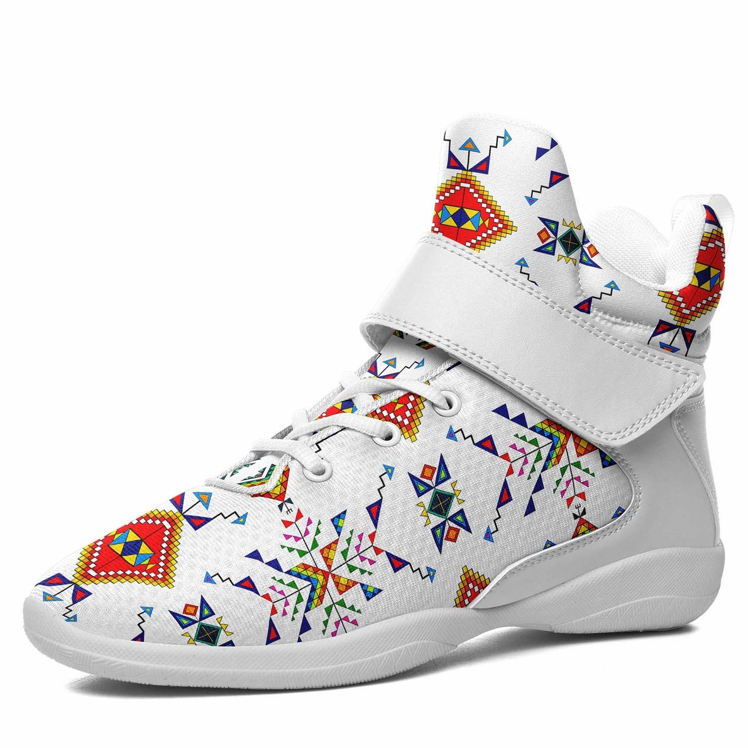 Buffalo Jump White Ipottaa Basketball / Sport High Top Shoes - White Sole 100 Best Basketball Shoes