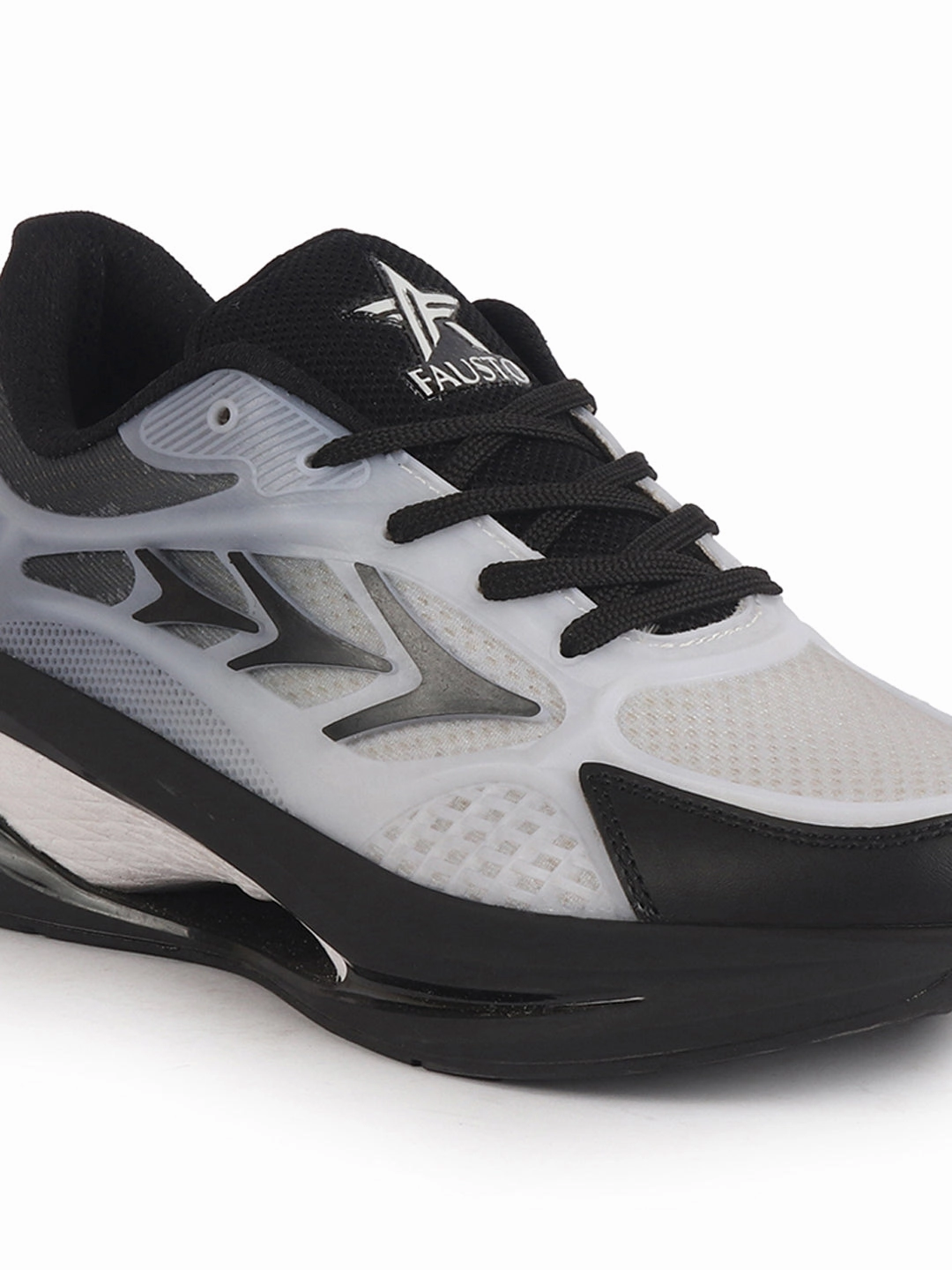 Texans Sneakers Men Black Sports Running Sneakers|Memory Cushion and Anti-Skid Bounce Back Phylon Sole|All Day Comfortable Walking Shoes|Gym and Training Shoes