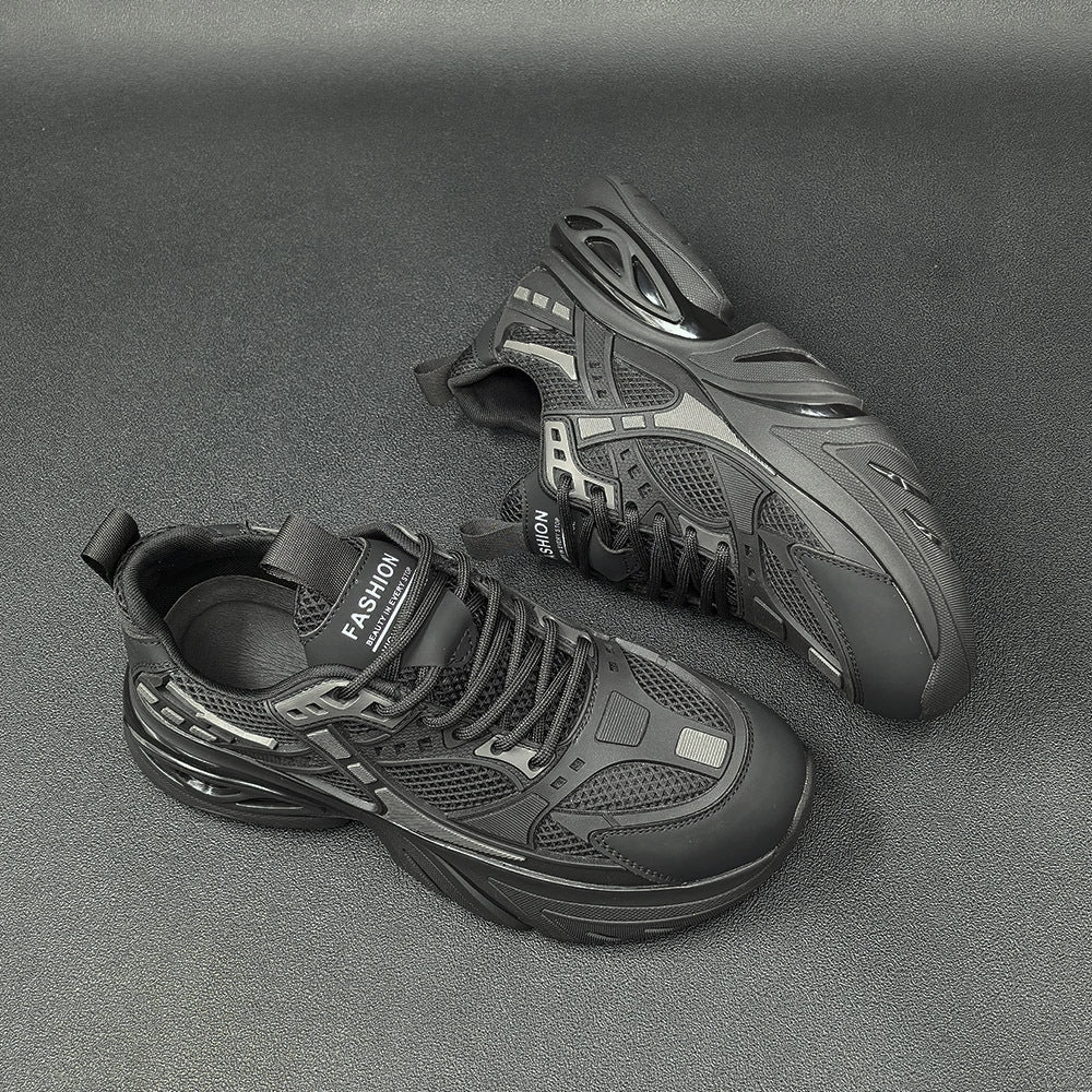 Best Sneakers For Fallen Arches Men Breathable Mesh Fashion Thick Soled Casual Sneakers