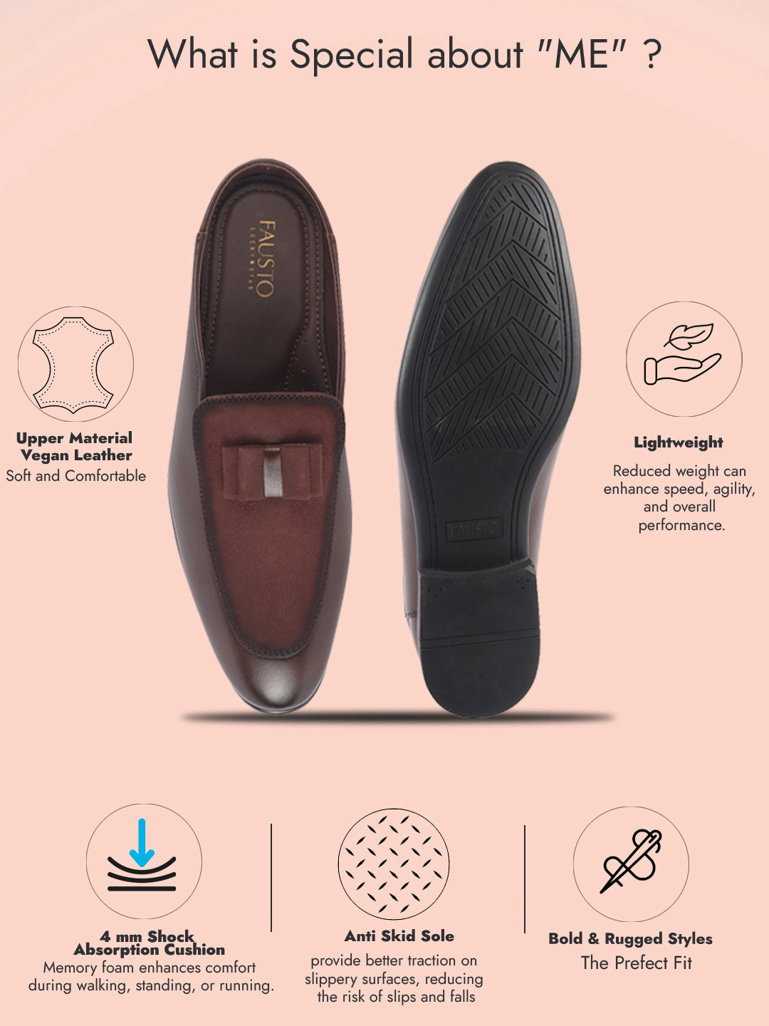 Men Brown Bow Design Velvet Upper Back Open Evening Party Formal Slip On Shoes|Memory Cushioned Insole Mules for Wedding, Office, Cocktail Tuxedo Dress|Lightweight and Comfort Composite Toe Work Boots Review