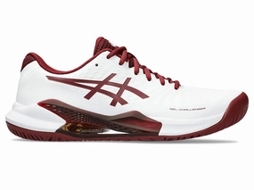Men's Asics Gel-Challenger 14, White/Antique Red, 10.5 D Medium Asics Running Shoes Series