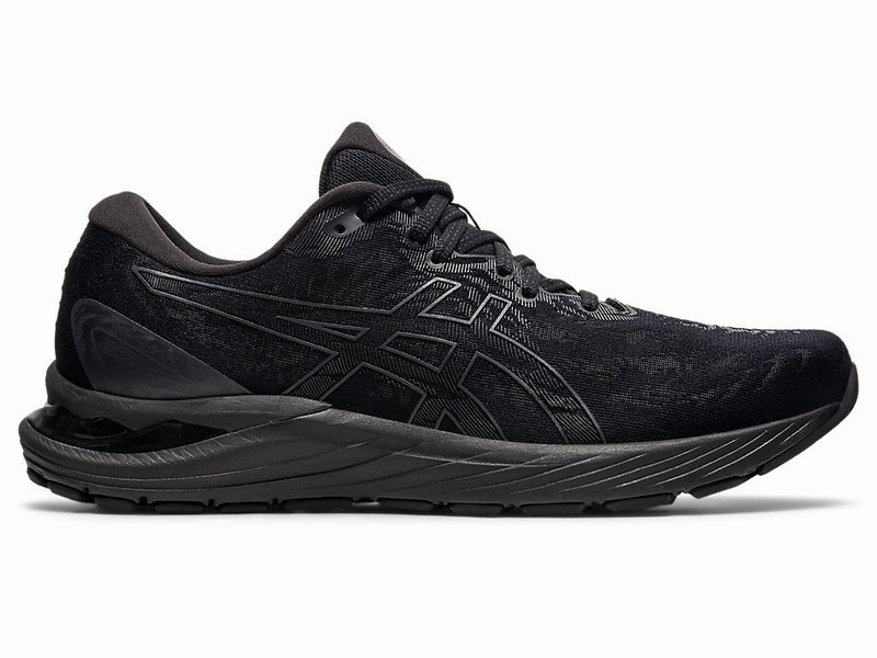 Men's Asics Gel-Cumulus 23, Black/Graphite Grey, 9.5 D Medium Asics Super Shoes
