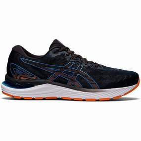 Asics Shoes Neutral Men's Asics GEL-Cumulus 23, Black/Reborn Blue, 12 2E Wide
