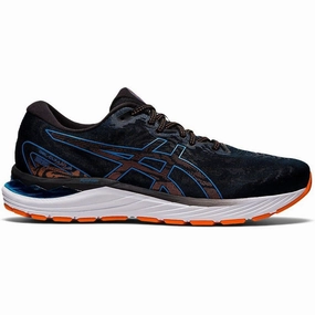 Men's Asics GEL-Cumulus 23, Black/Reborn Blue, 14 D Medium Asics Gel-nimbus 27 Running Shoes
