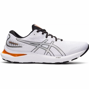 Asics Road Tested Shoes Men's Asics GEL-Cumulus 24, White/Piedmont Grey, 8.5 D Medium