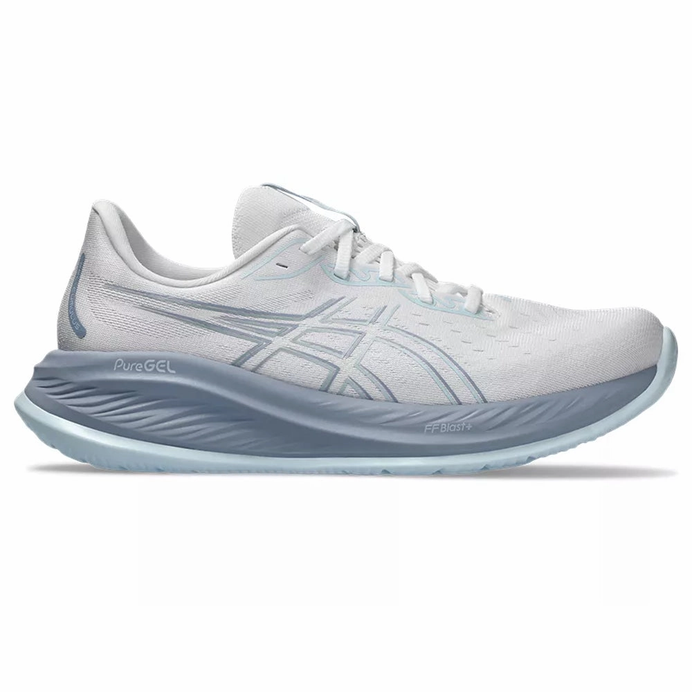 Men's Asics Gel-Cumulus 26, White/Cool Grey, 11.5 2E Wide Size Chart For Asics Shoes