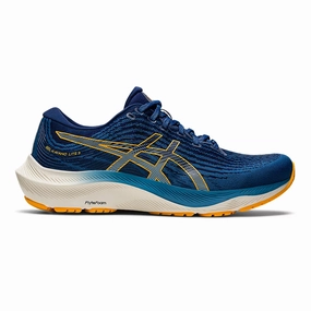 Men's Asics GEL-Kayano Lite 3, Azure/Amber, 10 D Medium Asics Shoes Gt 1000 12