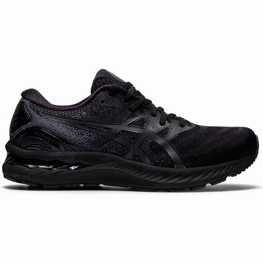 Asics Gel Venture Running Shoe Men's Asics GEL-Nimbus 23, Black/Black, 10.5 4E Extra Wide