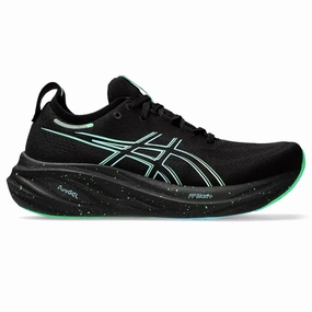 Men's Asics GEL-Nimbus 26, Black/Soothing Sea, 12 D Medium Asics Shoes Gt 2000 8