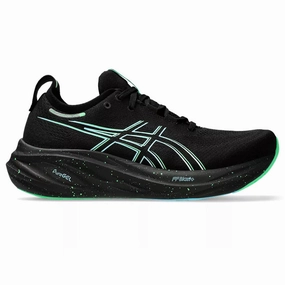 Asics Shoes Ireland Men's Asics Gel-Nimbus 26, Black/Soothing Sea, 9 D Medium