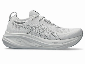 Men's Asics GEL-Nimbus 26, Concrete/Pure Silver, 11.5 D Medium Asics Professional Running Shoes