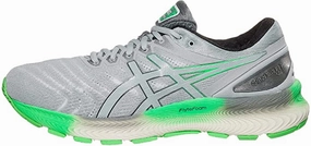 Men's Asics Gel-Nimbus Lite, White/Piedmont Grey, 11.5 D Medium Asics Shoes Company Origin