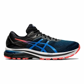 Men's Asics GT-2000 9, Black/Directoire Blue, 12.5 D Medium Asics Shoes For Long Standing