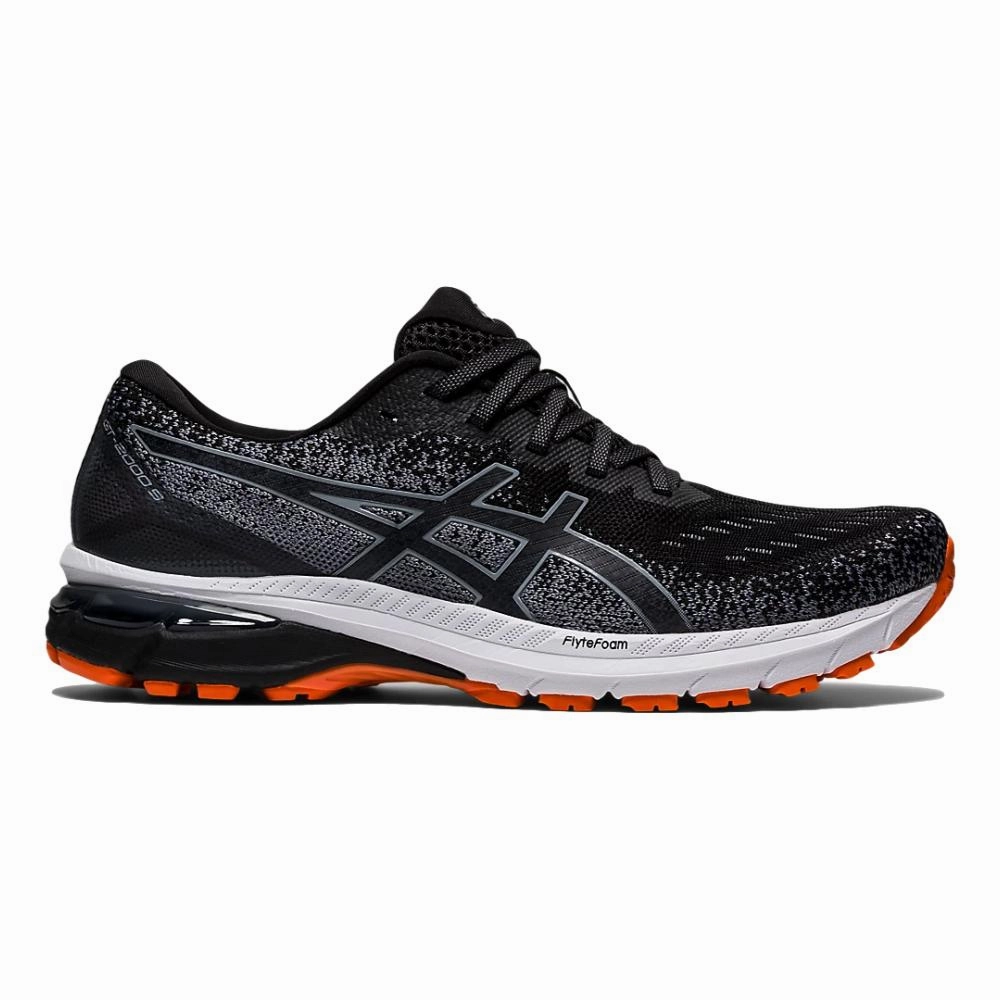 Men's Asics GT-2000 9 Knit, Black/Metropolis, 9 D Medium Asics Solution Swift Ff Tennis Shoe