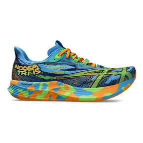 Asics Speed Ff Tennis Shoes Men's Asics Noosa TRI 15, Waterscape/Electric Lime, 7.5 D Medium