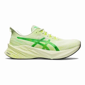 Men's Asics Novablast 3 LE, Whisper Green/Cilantro, 11 D Medium Asics Gel Rocket 7 Volleyball Shoes