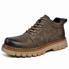 Men's Genuine Leather Italian Work Boots NAME?