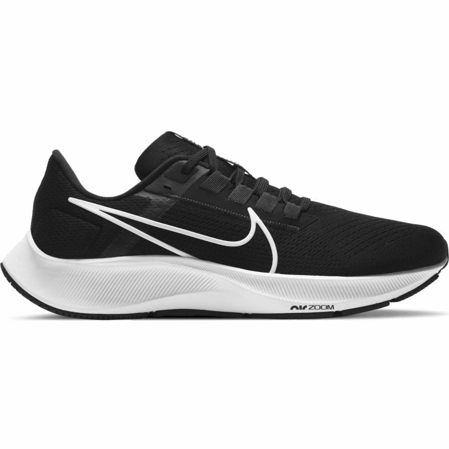 Picture Of Nike Shoe Men's Nike Pegasus 38, Black/White-Anthracite-Volt, 12.5 D Medium