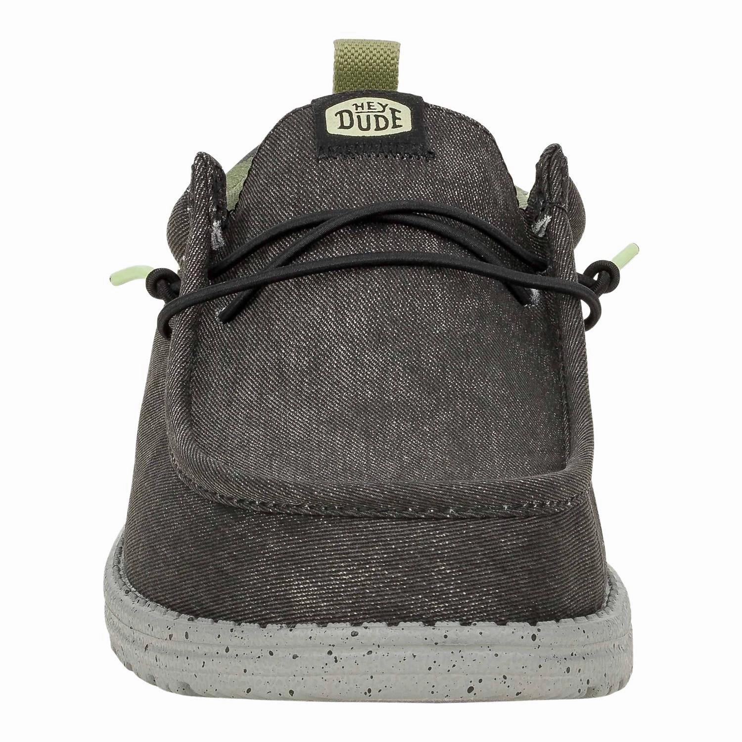 Pull On Sneakers Men??S Wall Funk Desert Landscape Shoes In Black & Army Green