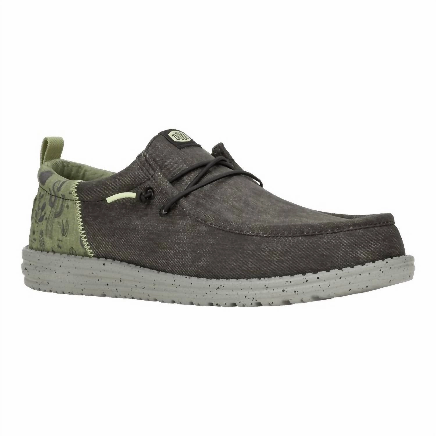 Kona Sneakers Men??S Wall Funk Desert Landscape Shoes In Black & Army Green