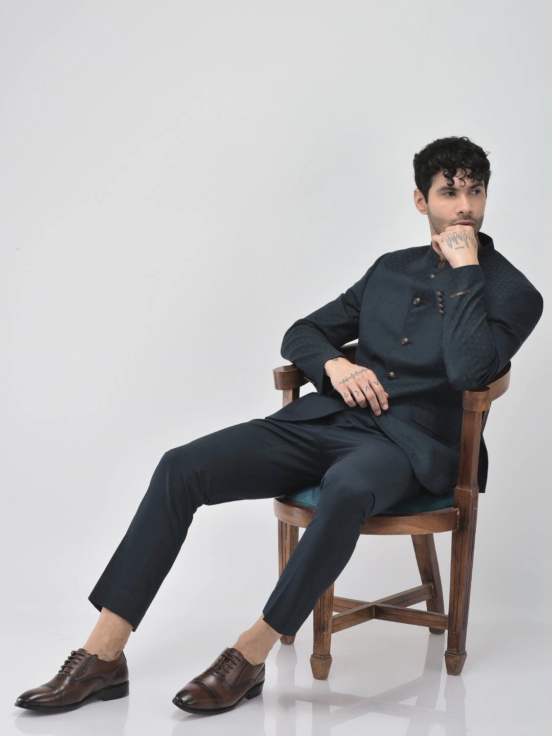 Men Tan Genuine Leather Formal Lace Up Brogue Shoes for Office|Meeting Event Shoes with Comfort Best Insulated Pull On Work Boots