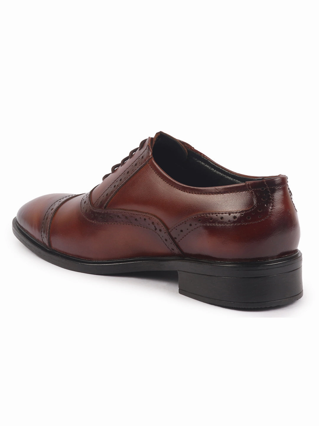 Men Tan Genuine Leather Formal Lace Up Brogue Shoes for Office|Meeting Event Shoes with Comfort Buy Work Boots With Affirm