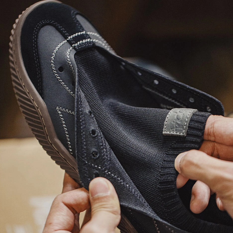 Work Appropriate Sneakers Mens Casual Leather Comfortable Low-Top Sneakers