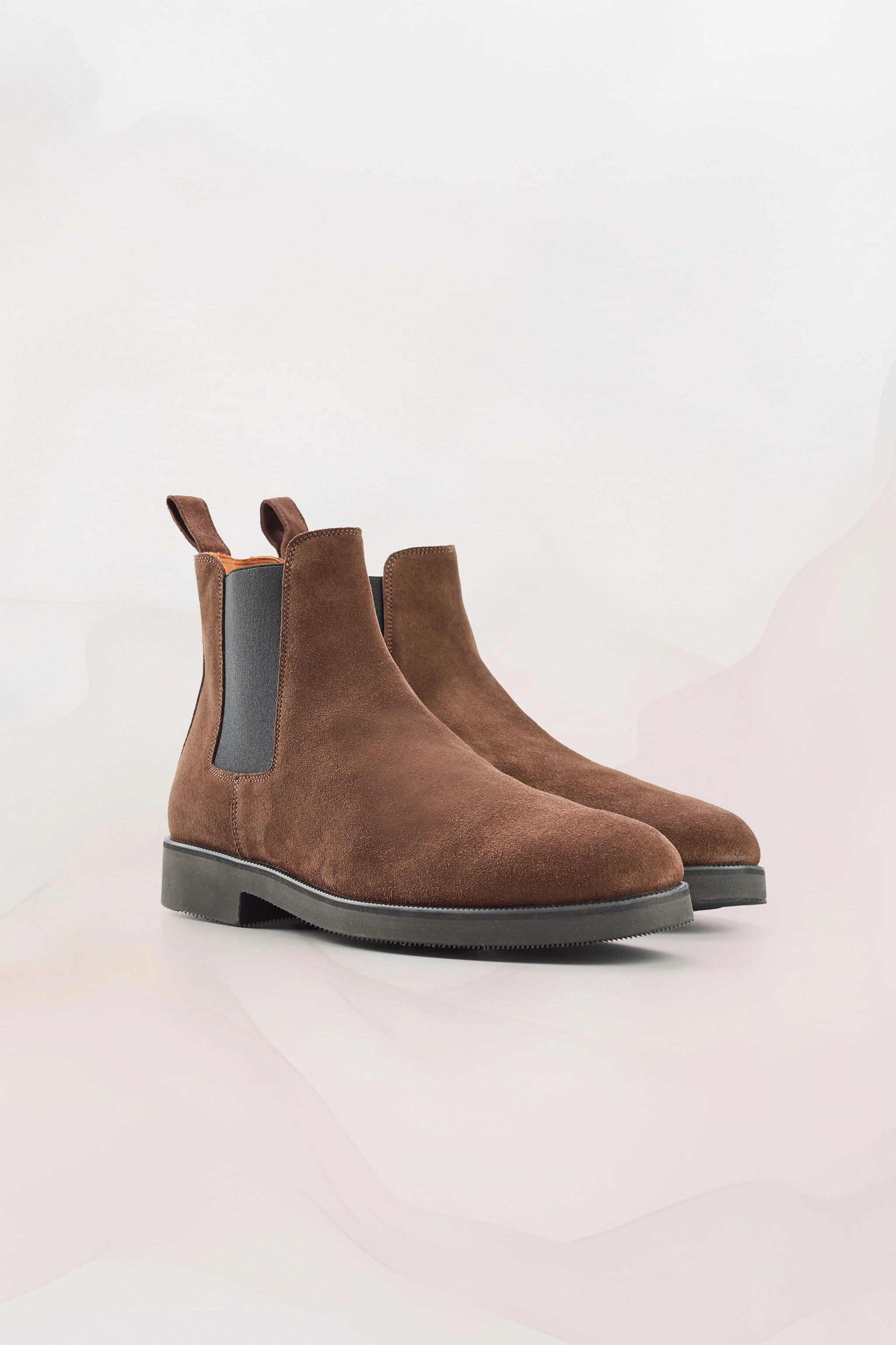 Mens Redford Chelsea Boots in Umber Suede Chelsea Boots Tommy Hilfiger