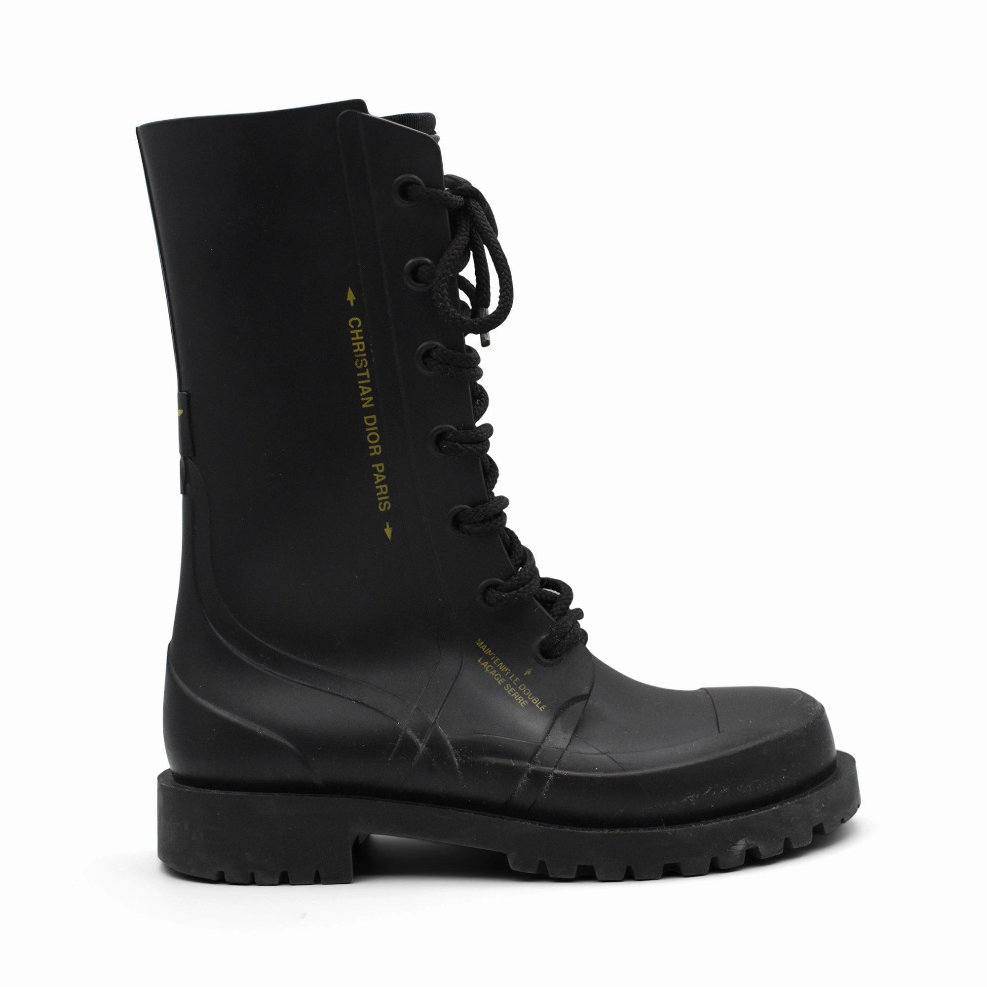Christian Dior 'Dior Camp' Combat Boots - Women's 37 Comfortable Combat Style Boots