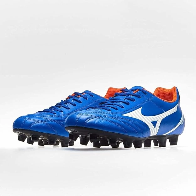 Ag Artificial Grass Soccer Cleat Monarcida NEO SELECT Blue x White