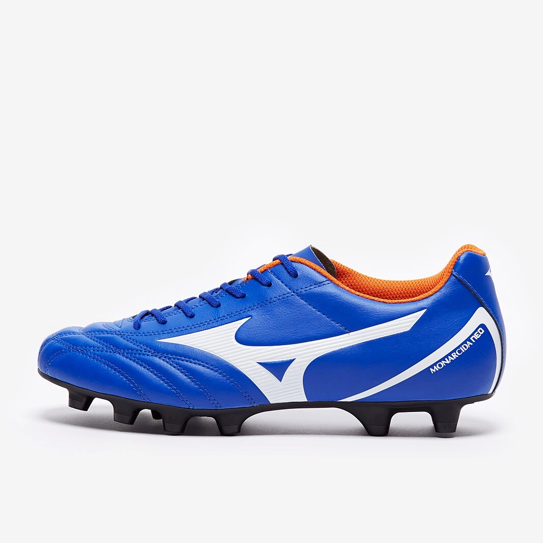 Monarcida NEO SELECT Blue x White Smelly Soccer Cleats Solution