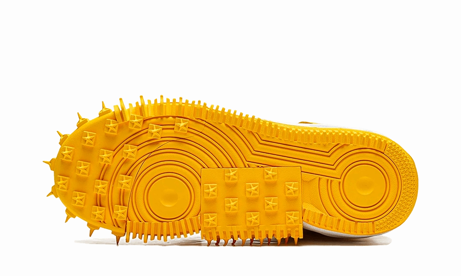 Nike Air Force 1 Mid SP Off-White Varsity Maize Nike Shoes For Standing All Day