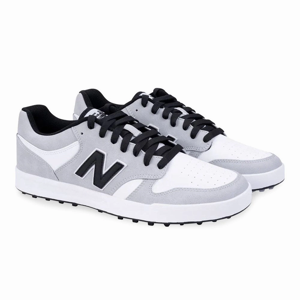 Highest Rated Golf Shoes New Balance 480 Spikeless Wide (EE) Golf Shoes -Light Grey