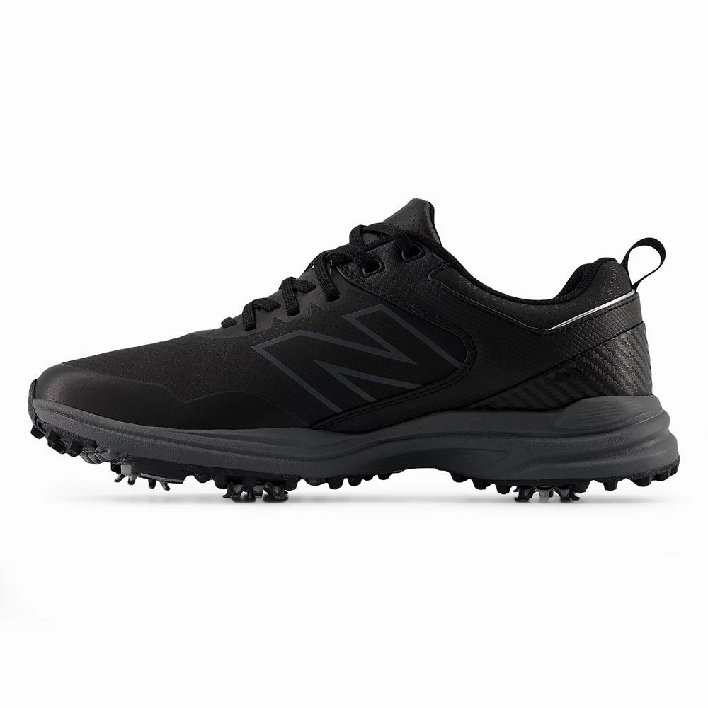 Golf Spikes White Golf New Balance Brighton v2 Wide (EE) Golf Shoes - Black/Grey