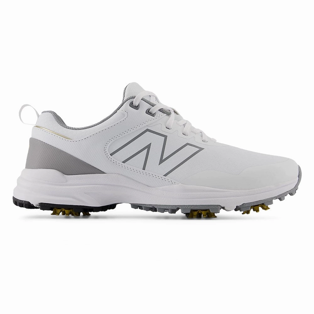 New Balance Brighton v2 Wide (EE) Golf Shoes - White/Grey On Sale Golf