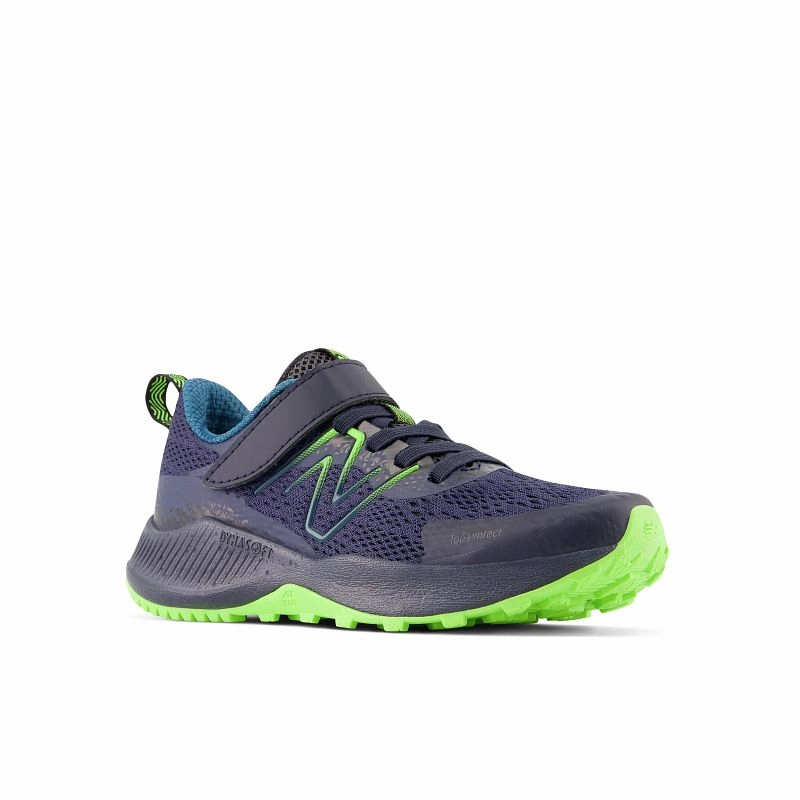 New Balance Little Boys DynaSoft Nitrel v5 Velcro Natural Indigo Running Shoe Inserts For Flat Feet