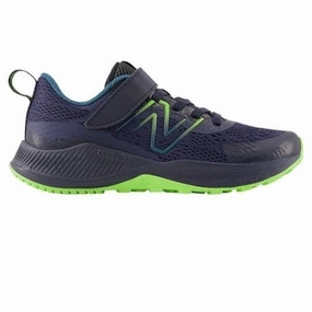 Hill Run Shoes New Balance Little Boys DynaSoft Nitrel v5 Velcro Natural Indigo