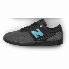 New Balance Numeric Skateboard Shoes Brandon Westgate 508 Dark Grey/Teal Special Soccer Cleats