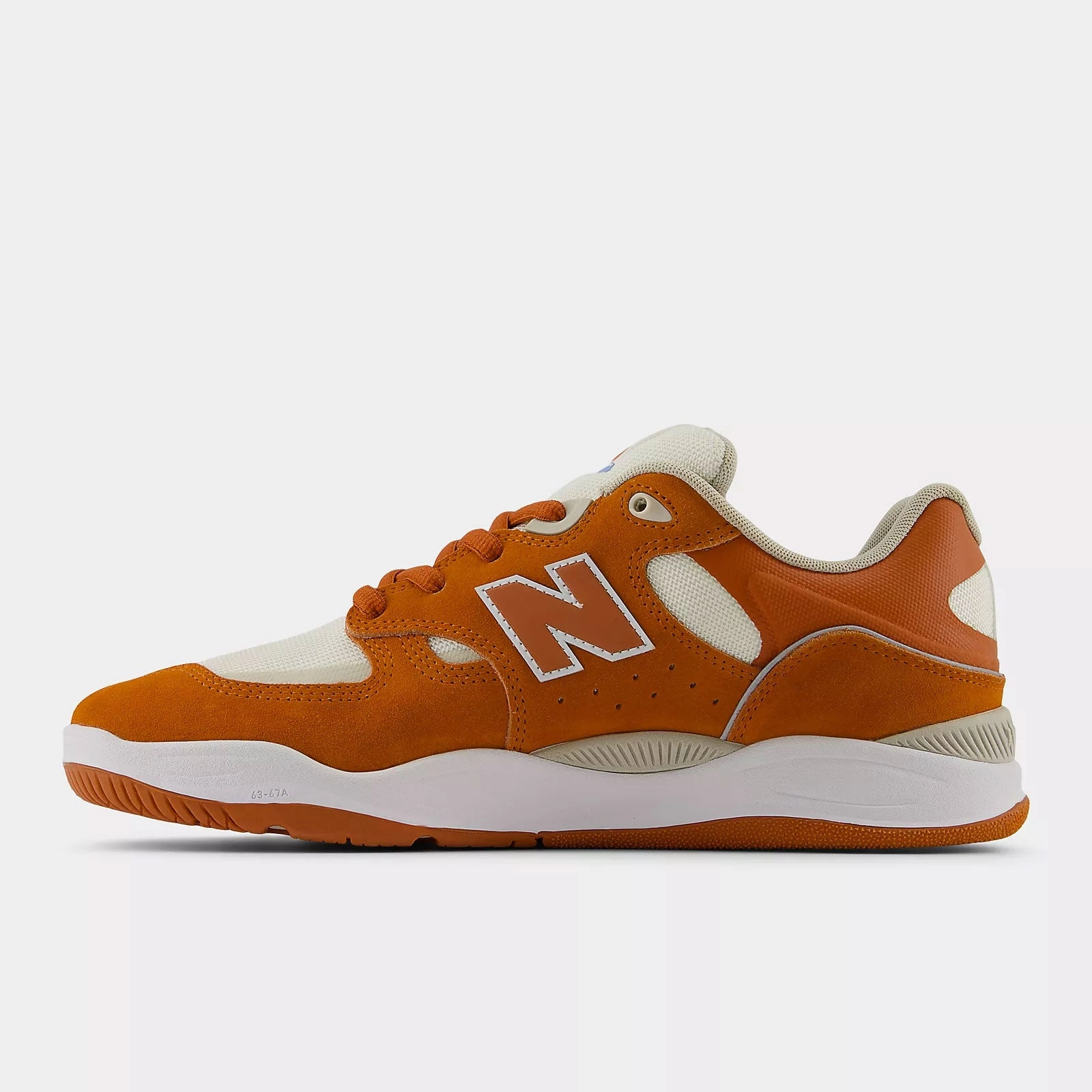 New Balance Numeric Skateboard Shoes Tiago Lemos 1010 Rust/Sea Salt Shoes With Skates At The Bottom