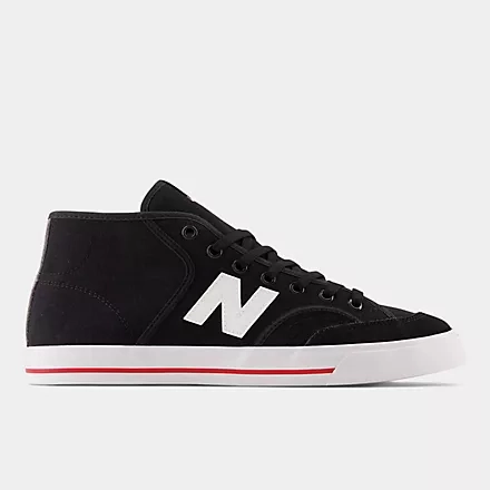 Clearance Dc Skate Shoes New Balance Shoes Numeric 213 Mid Pro Court Black White