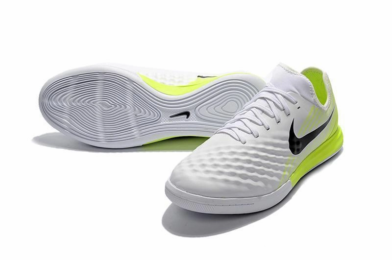 Nike Shoes For Work New Nike MagistaX Finale II IC Soccer Cleats Shoes White Black Volt